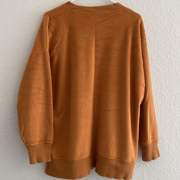 Aerie Burnt Orange Crewneck Pullover Sweater - Picture 2 of 3